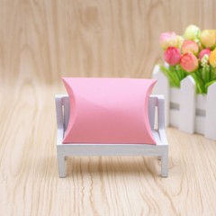 50/100Pcs Candy Box Kraft Paper Pillow Gift Boxes Wedding Party Favors Bags