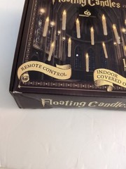 12 Pcs Floating Candles with Wand Remote Magic Halloween Decorations Flameless