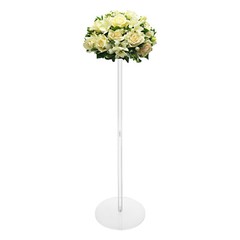 10pcs Acrylic Flower Vase Balloons Rack Stand Weddings Backdrop Decoration 80cm