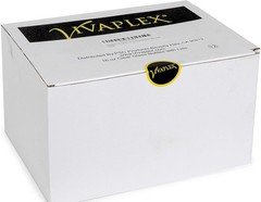 Vivaplex, 12, Clear, 16 oz Glass Bottles, with 12 Count (Pack of 1), White