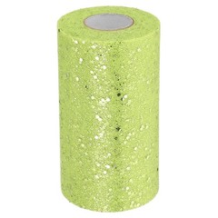 Tulle Fabric Rolls 6″ by 50 Yards Fabric Spool Tulle for DIY, Fluorescent Green