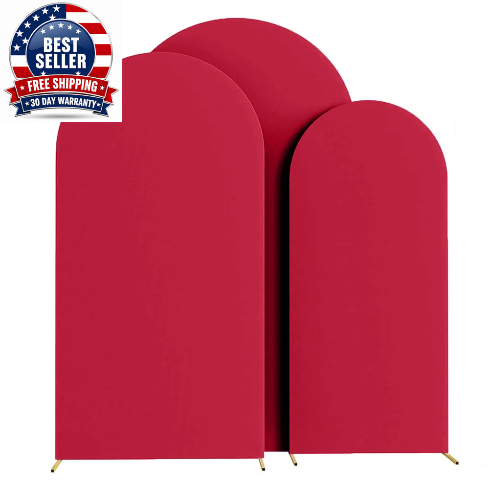 1Pc Arch Stand Cover Wedding Flower Door Decoration Polyester Elastic Set Backgr