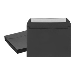 20Pcs Self Sealing Envelopes 7.8×5.5 Inch for Invitations A7 Black