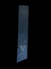 University of Vanderbilt Cotton Wreath Sash (2 Logos) 25k Stitch