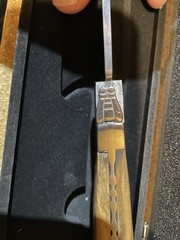 Champagne Saber With Gift Box Laguiole Style Champagne Sword With Olive Wood