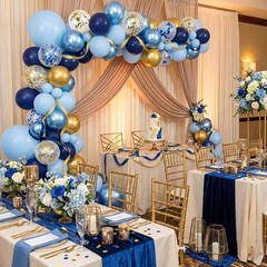 Premium Confetti Latex Balloons Birthday Wedding Baby Shower Party Supplies