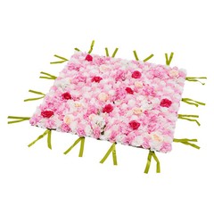 Artificial Flower Wall Background Silk Rose Flower Panels Wedding Backdrop Decor
