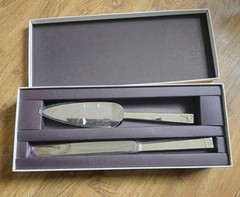 Vera Wang W Wedgwood LK Cake & Trowel Set