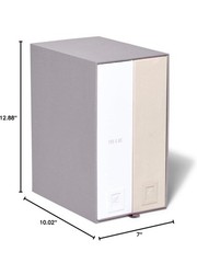 Savor | Deluxe Wedding Keepsake Box with 52 Labels, 6 Drawers, and 8 Vertical Fi