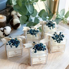 36 Pack Acrylic Square Cube Small Clear Box With Lids Treat Gift Boxes Candy Sto