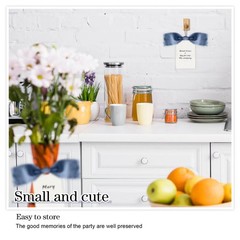 20 PCS Dusty Blue Table Name Cards Wedding Dinner Place Cards Seating Decor