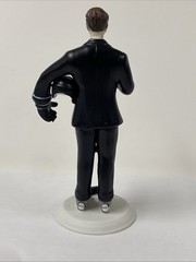 Porcelain Hockey Player Groom Figurine Cake Topper 5 7/8″ / 15cm by Weddingstar