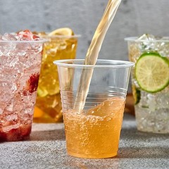 450 Pack 12 oz Clear Plastic Cups, Cold Disposable Plastic 12 oz – 450 ct
