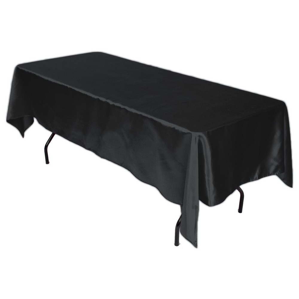 12 packs 60 x 126 Inch seamless SATIN Tablecloths Hotel Boot 25 COLORS USA SALE