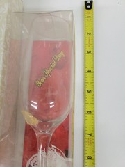 12″ Wedding Cake Knife w/2 Clear Glass 8.5″ Wine Glasses «Your Special Day»
