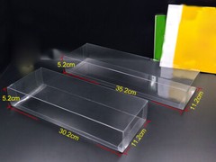 10PCS PVC Boxes Wedding Party Favour Gift Display Storage Box Clear Plastic Cube