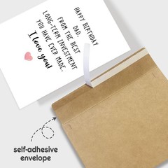 Funny Dad Birthday Card, Happy Birthday Card for Dad, Naughty Birthday Card f…