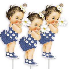 Jeans Baby Shower Girl Centerpieces, Jeans Birthday Party Decoration
