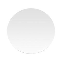 6″ 18Pcs Tabletop Round Trays Acrylic Plate Candle Plate Circle Mirror Wedding