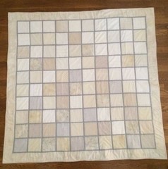 Wedding Guest Book Alternative, Custom Handmade Multi-Color Signature Quilt
