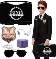 Ring Bearer Security Box Gifts Ring Security Wedding Set Accessory, Include A…