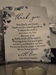 Lot Of 75 Wedding Favor Bags (1$/per) With Thank You Card And Heart Candle/Mint