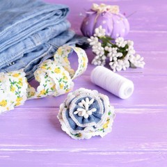 PATIKIL 2mm Double Heads Flower Stamen, 700 Pcs Artificial Cream