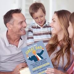 Father’s Day Card Gift for Dad – Happy Card 543 – Daughter Son Kids