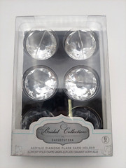 Diamond Place Card Holder