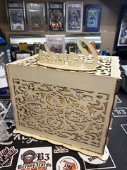 DIY Wedding Card Box with Lock 9.8”(L) 7.8”(W) 7.2”(H)