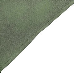10 Eucalyptus Green Spandex CHAIR SASHES with Silver Round Buckles Wedding