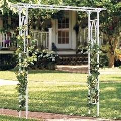 Tall Large Garden Arch Outdoor Garden Backyard Vines Climbing Trellis Stand Rack