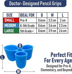 The Classics TPG-21106 Writing CLAW for Pencils and Utensils, Small Size, 6 C…
