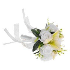 Simulated Rose Bouquet Bridal Artificial Flowers Wedding Bouquets for Brides