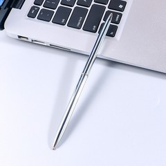 Twist Action Ballpoint Pen with Metal Pen Stand for Office Metal Signing Pen
