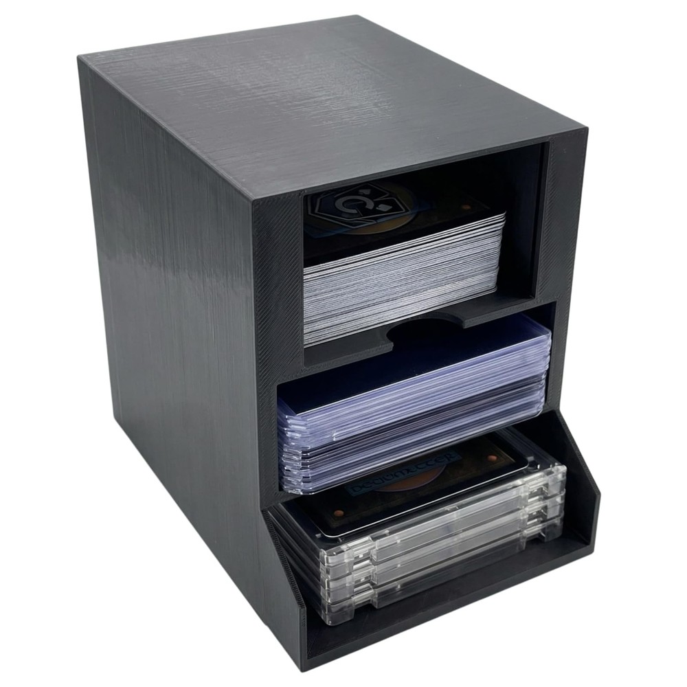 Card Care Lite – Toploader Dispenser Stackable Card Storage Box Sleeved Card …