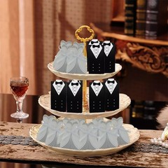 Wedding favors, wedding decorations, 100 pieces, 50/50 gifts for guests