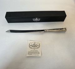 Mullingar Pewter Claddagh Design Irish Wedding Cake Knife 12.5″ Ireland Box