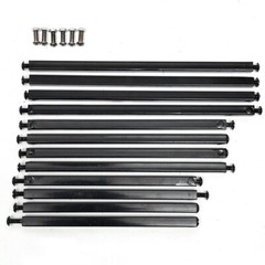3Pcs Metal Stand Wedding Decoration Road Lead Flower Centerpiece Column Set