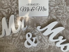 Gold Wedding Table Decorations (Table Numbers, Signage, Tablecloth & more!)