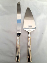 Lenox Adorn 13″ Cake Knife & Server Set American By Design NEW IN BOX Wedding