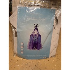 Simply Elegant White Cardboard Wishing Well Card Holder 30 inch Event Decoration