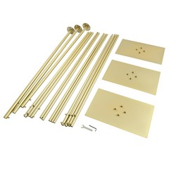 Rectangular Golden Backdrop Stand Wedding Birthday Party Metal Frame Decoration