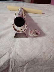 Silver Plated Marriage Certificate Holder/ With Stand 9 Inches