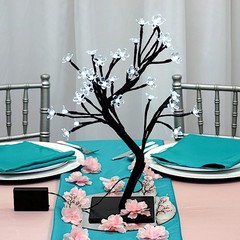 18″ tall Blossom Trees with LED Lights for Centerpieces Wedding Party DIY SALE