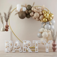 Metal Balloon Arch Kit, Love Balloon Column Arch Frame, Wedding Heart Arch Stand