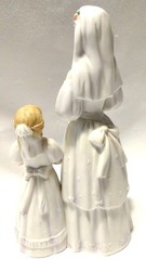 Homco 1405 «Bride’s Day» Figurine Bisque Finish Malaysia B2