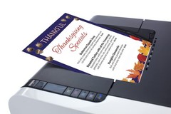 Great Papers! Thankful Holiday Stationery Letterhead, 8.5″ x 11″, 50 count (2…