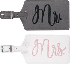 Mr and Mrs Tags, Wedding Gifts for Couples 2026, Personalized Engagement Gifts f