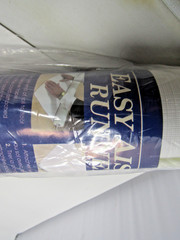 NEW Modern Romance Easy Aisle Runner 36 in. Wide 100 ft. Length White No Pattern